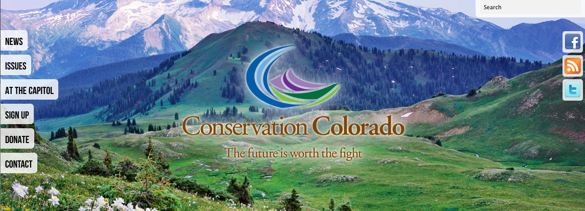 Conservation Colorado launches sparkly new web site!