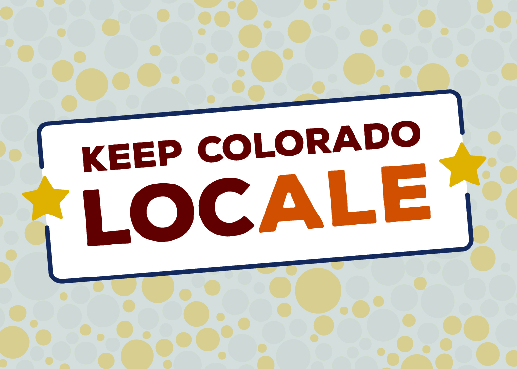 The Keep Colorado LocALE, a pale ale with a hint of local business