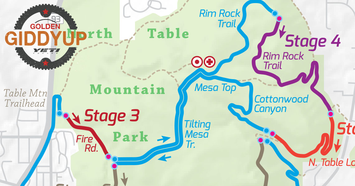 Six stages, three climbs, three descents, and a day of rocking fun
