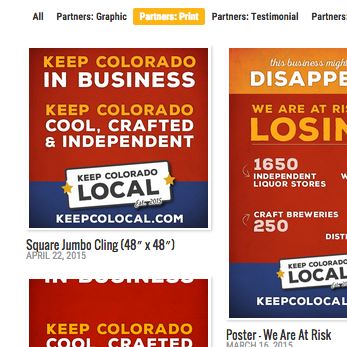 KEEP COLORADO LOCAL WEB SITE