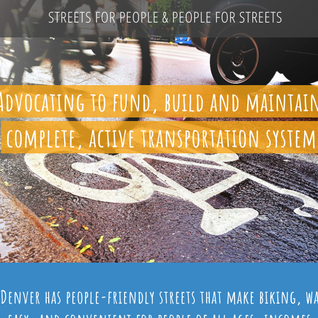 DENVER STREETS PARTNERSHIP WEB SITE