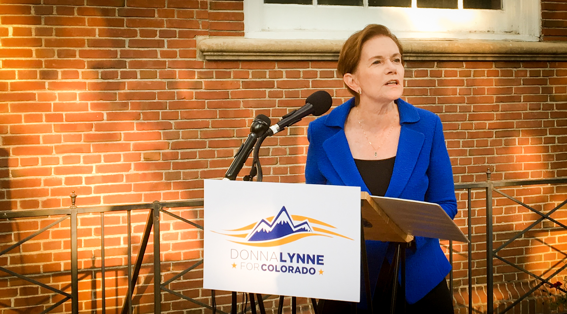 Donna Lynne campaign announcement
